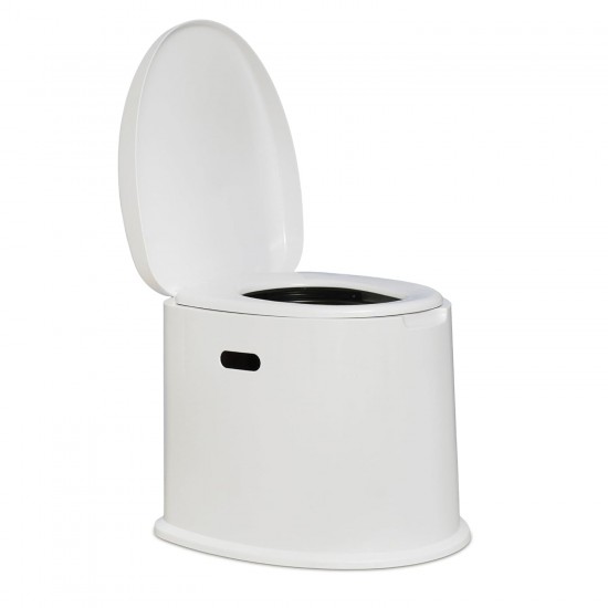 eOnekart 2-in-1 Indian Toilet Seat to Western Converter Portable Commode Toilet Chair With Dual Bucket | Lightweight Durable & Suitable for Indoor/Outdoor Travel, Camping & Home | Easy to Use & Carry