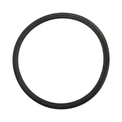  eOnekart Replacement Wheelchair Puncture Proof Solid PU Rear Wheel Tires 24 Inch (24×13/8) Black (Pack Of 1)