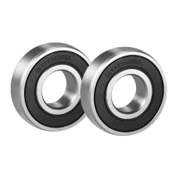 eOnekart 6001RS (12x28x8mm) Deep Groove Ball Bearings Rubber Double Shielded Radial Ball Bearing | 3D Printer | Robotics | DIY Projects or Wheelchair Wheel | Chrome Steel Pre-Lubricated (Pack of 2)