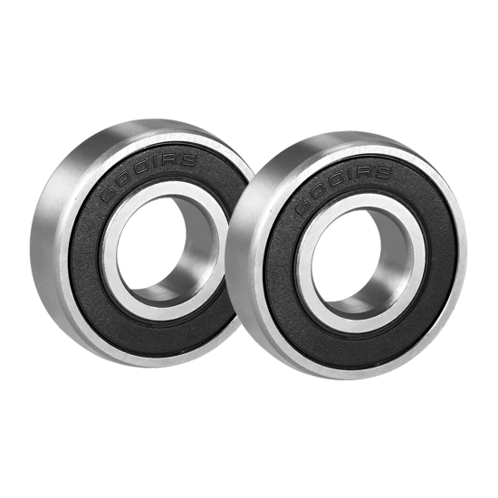 eOnekart 6001RS (12x28x8mm) Deep Groove Ball Bearings Rubber Double Shielded Radial Ball Bearing | 3D Printer | Robotics | DIY Projects or Wheelchair Wheel | Chrome Steel Pre-Lubricated (Pack of 2)