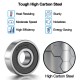 eOnekart 608RS (8x22x7mm) Ball Bearings Metal Double Shielded Radial Ball Bearings | 3D Printer or Robotics or DIY Projects or Wheelchair Wheel (Pack Of 2)