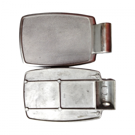 eOnekart Premium Imported Universal Wheelchair Footrest - Replacement Adjustable Aluminium Footplate | Easy Install Enhance Comfort & Mobility Support (Pack of 2)