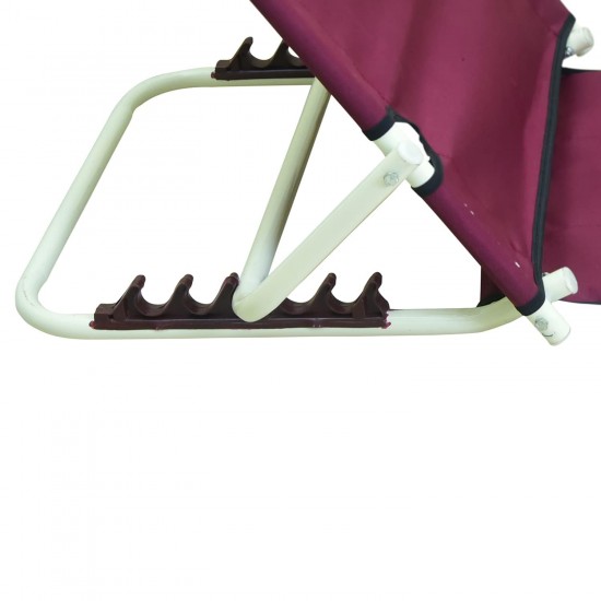 eOnekart Adjustable Hospital Back Rest for Bed Back Support | Lightweight Portable Comfort & Convenience in Red