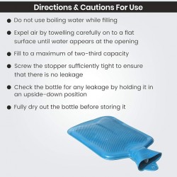 eOnekart Hot Water Bag (2 Litre) Non-electric Rubber Heating Bottle, Heat Pouch, Heat Bag for Body Pain Relief Therapy in Shoulder, Back, Neck, Period Cramps, Muscle Relaxation, Aches Soothing Hot & Cold Therapies Unisex | Multicolor 