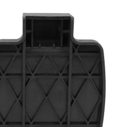 eOnekart Wheelchair Footrest - Replacement Plastic Foot Plate For Left & Right Side Of Wheelchairs | Easy Install (Pack Of 2)