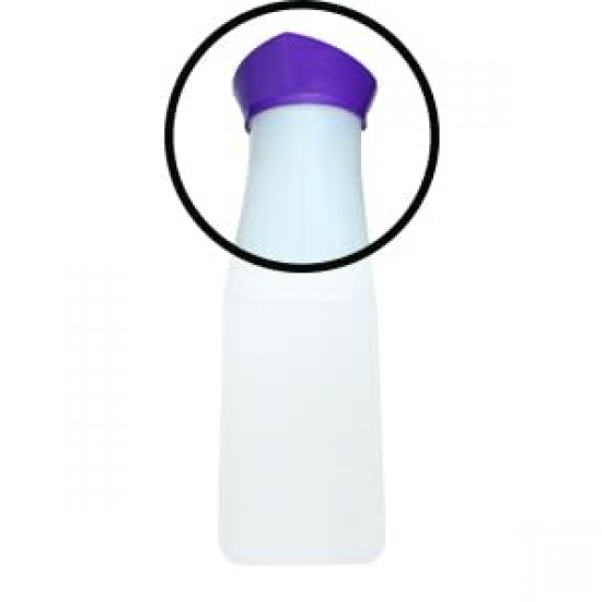 eOnekart Unisex Urine Pot 2 IN 1 for Male & Female | Portable Comfortable & Hygienic - 1000ml | Urine Collector for Bed Patients | Pee Funnel Urinal Bottle