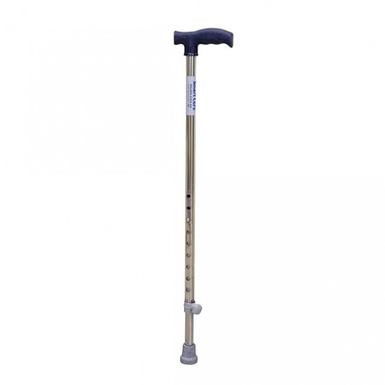 eOnekart Smartcare Walking Stick - SS930 Height Adjustable Strong Durable Anti-Slip Lightweight Walking Cane | Hand Stick for Old People & Adults Men & Women for Balancing Mobility Aid T Handle