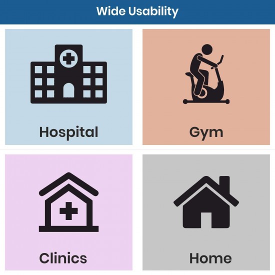 eOnekart Smartcare Electronic Bathroom Digital SC0181 Glass Top Weighing Scale (Black)