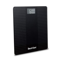eOnekart Smartcare Electronic Bathroom Digital SC0181 Glass Top Weighing Scale (Black)