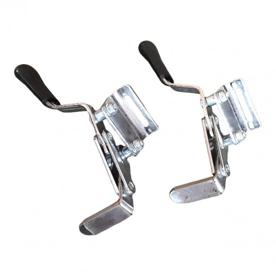 eOnekart Wheelchair Wheel Lock Side Brake | Replacement Push to Lock Wheelchair Brakes (Pack of 2)